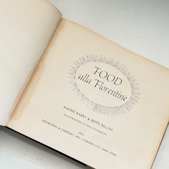 Vintage Italian Cookbook 'Food alle Florentine' Recipes From Florence, 1972 - Picture 5 of 6